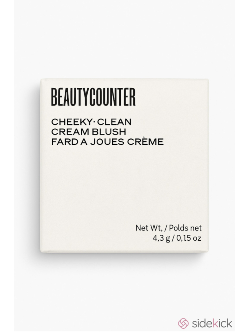 Beautycounter Women's Cheeky Clean Cream Blush in Goji, One Size, Red